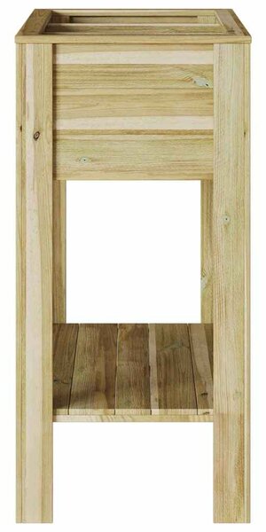 Magas Virágcserép Barna 85,5 x 46,5 x 96 cm Impregnált Fenyőfa