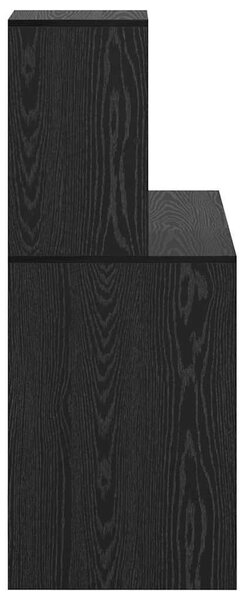 Asztal Fekete tölgy 102 x 50 x 124 cm Szerelt Fa