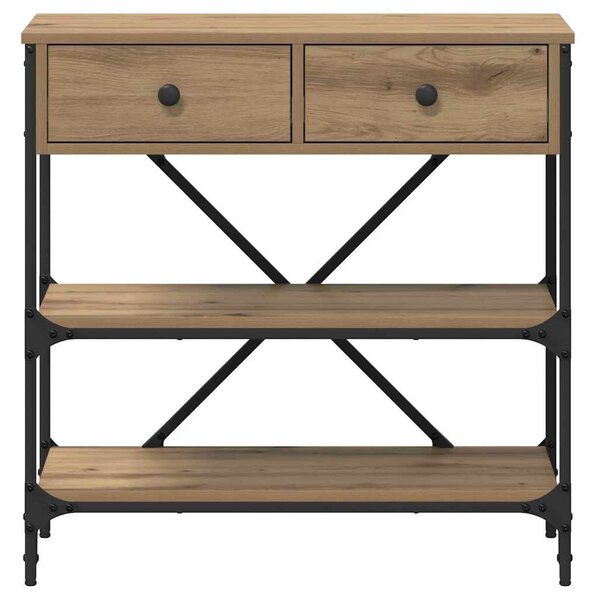 Konzolasztal Barna 75 x 34,5 x 75 cm faszínű