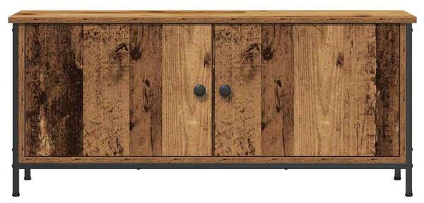 TV szekrény 100 x 35 x 45 cm Öreg fa Szerelt Fa