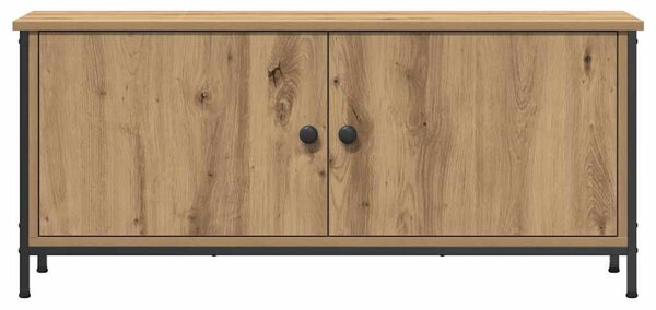TV szekrény 100 x 35 x 45 cm Artisan tölgy Szerelt Fa