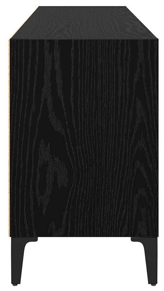 TV szekrény garnitúra Fekete 103,5 x 30 x 50 cm Mérnöki fa