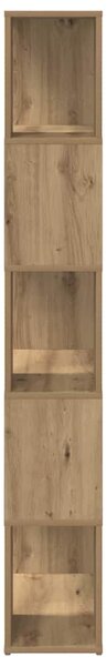 TV szekrény garnitúra 60 x 24 x 156 cm Barna Szerelt Fa