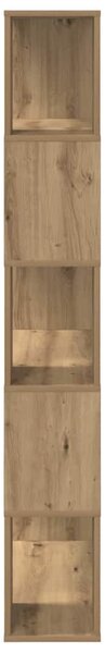 TV szekrény garnitúra 80 x 24 x 156 cm Barna Szerelt Fa