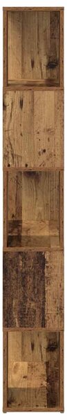 TV szekrény garnitúra 60 x 24 x 156 cm Barna Szerelt Fa