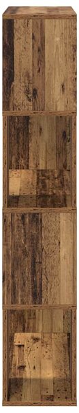 TV szekrény garnitúra 80 x 24 x 125 cm Barna Szerelt Fa