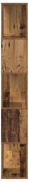 TV szekrény garnitúra 80 x 24 x 156 cm Barna Szerelt Fa