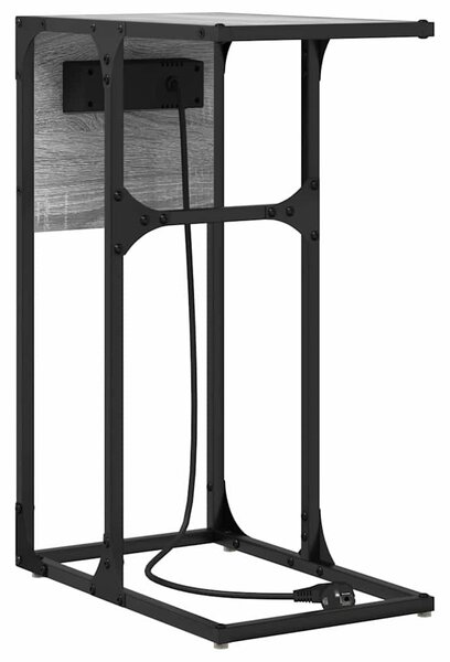 Éjjeliszekrény Szürke Sonoma 41,5 x 26 x 60,5 cm Faanyag