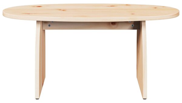 Dohányzóasztal Barna 80 x 40 x 35 cm Tömör fenyőfa