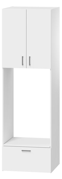 MEBLINE Fürdőszoba szekrény mosógéphez OIA OA06 fehér