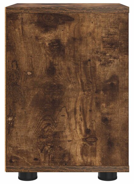 Éjjeliszekrények 2 db Füstölt tölgy 30,5 x 30 x 43 cm