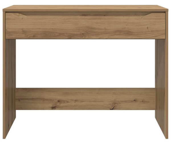 Íróasztal fiókkal Kézműves Tölgy Mérnöki fa 100 x 50 x 78 cm