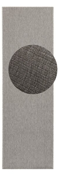 Szürke kültéri-beltéri futószőnyeg 80x250 cm Nature – Hanse Home