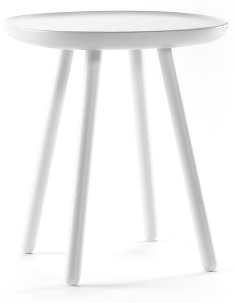 Naïve fehér tárolóasztal, ø 45 cm - EMKO
