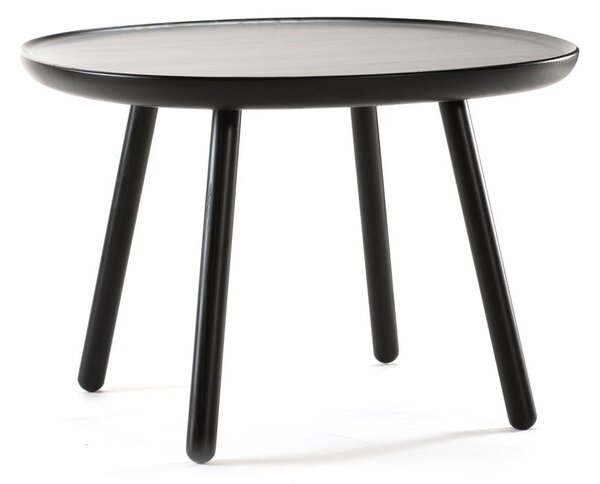 Naïve fekete tárolóasztal, ø 64 cm - EMKO