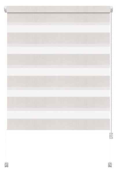 Fehér nappali-éjszakai roló 68x215 cm Zebra – Gardinia