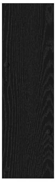 Cipőszekrény 2 pcs Fekete tölgy 60 x 18 x 60 cm Faanyag