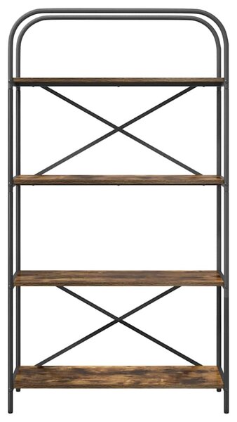 Könyvespolc Füstölt tölgy 80 x 30 x 146 cm Faanyag