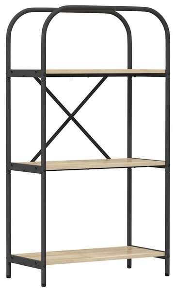 Könyvespolc sonoma tölgy 60 x 30 x 109 cm Faanyag