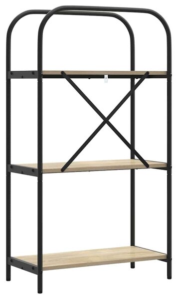 Könyvespolc sonoma tölgy 60 x 30 x 109 cm Faanyag