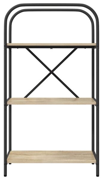 Könyvespolc sonoma tölgy 60 x 30 x 109 cm Faanyag