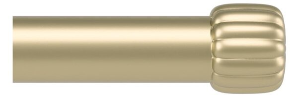 Matt aranyszínű acél bővíthető függönykarnis 168 - 305 cm Cleo – Umbra