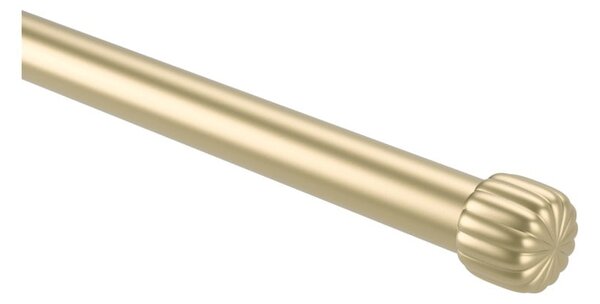Matt aranyszínű acél bővíthető függönykarnis 168 - 305 cm Cleo – Umbra