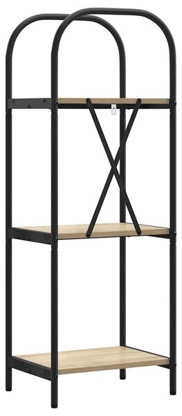 Könyvespolc sonoma tölgy 40 x 30 x 109 cm Faanyag