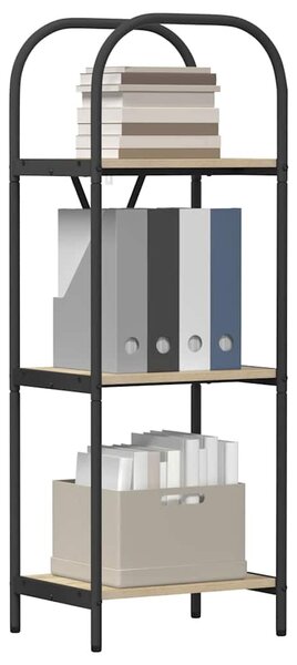 Könyvespolc sonoma tölgy 40 x 30 x 109 cm Faanyag