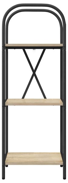 Könyvespolc sonoma tölgy 40 x 30 x 109 cm Faanyag