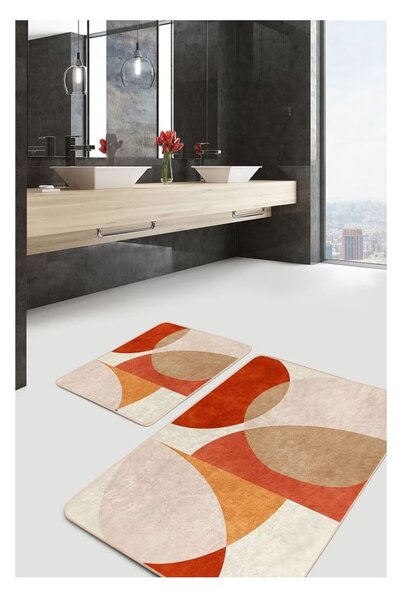 Bársony fürdőszobai kilépő szett 2 db-os 60x100 cm – Mila Home
