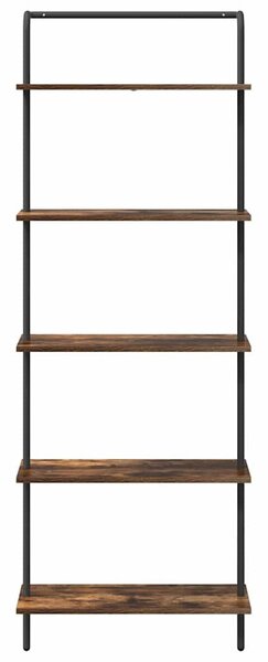 Könyvespolc Füstölt tölgy 60 x 24 x 168 cm Faanyag