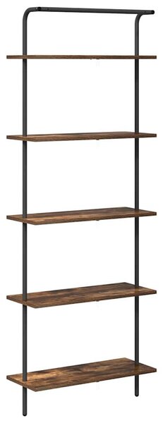 Könyvespolc Füstölt tölgy 60 x 24 x 168 cm Faanyag