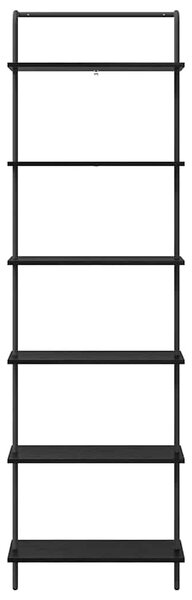 Könyvespolc Musta tammi 60 x 24 x 203 cm Faanyag