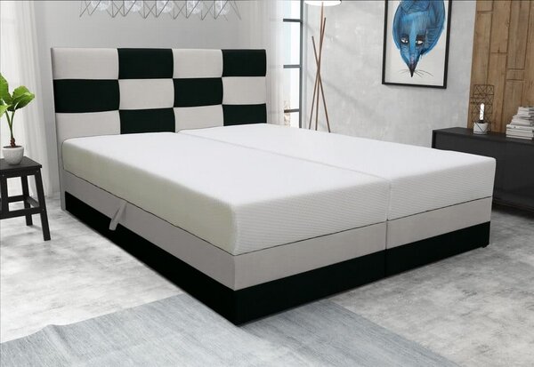 MONA francia ágy+ matraccal, 140x200, cosmic 100/cosmic 10