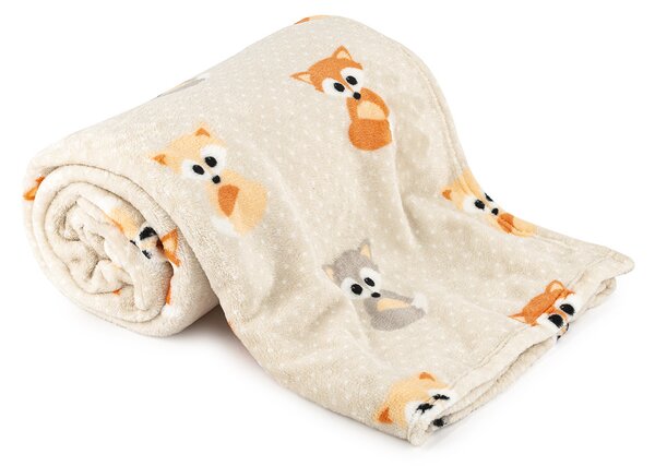 4Home Soft Dreams Little Fox takaró, 150 x 200 cm