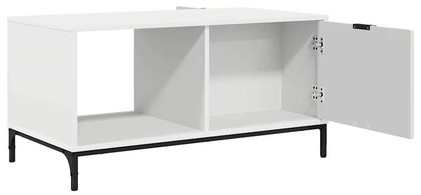Dohányzóasztal Fehér 90 x 49 x 46 cm Faanyag