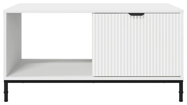 Dohányzóasztal Fehér 90 x 49 x 46 cm Faanyag