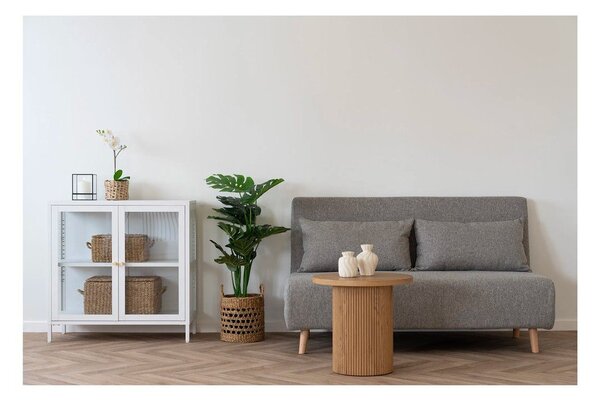 Szürke kinyitható kanapé 140 cm Marlow – House Nordic