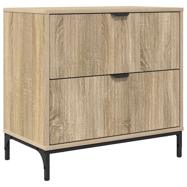 Éjjeli asztal sonoma tölgy 63.5 x 36 x 61 cm Szerelt fa