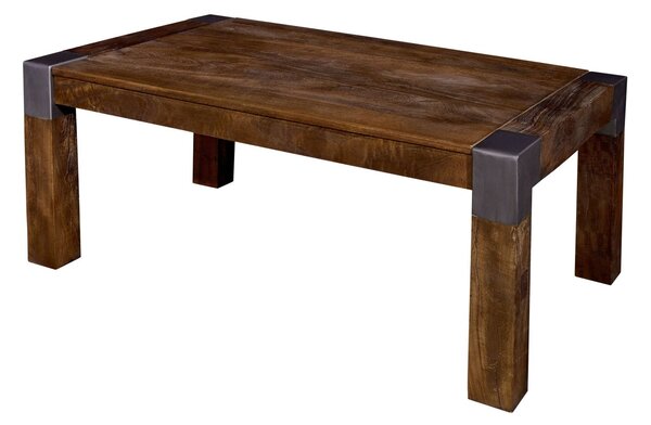 HOLAND Dohányzóasztal 110x70x45, lakkozott, mangó