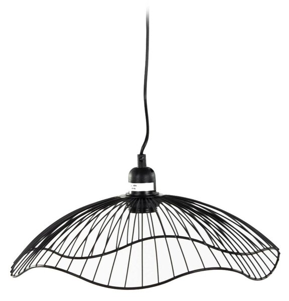 Modern fém mennyezeti lámpa, fekete - PAPILLON DE NUIT