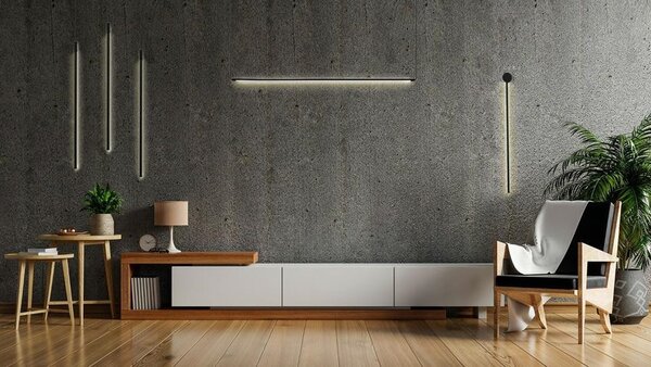 Moosee Ombre 60 Fali Lámpa Szett Acél Fekete Minimalistikus LED