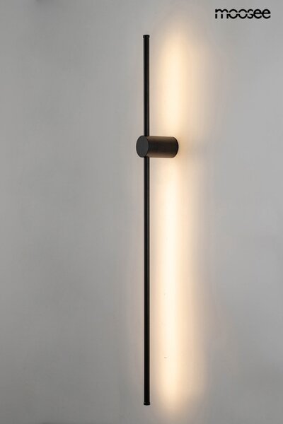 Moosee Ombre 100 Fali Lámpa Szett Acél Fekete LED Minimalistikus (2 db)
