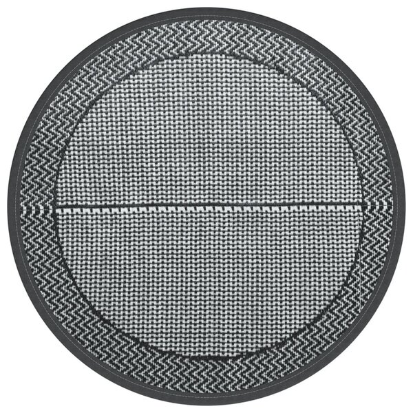 Kültéri szőnyeg ARAKIL szürke Ø120 cm PP