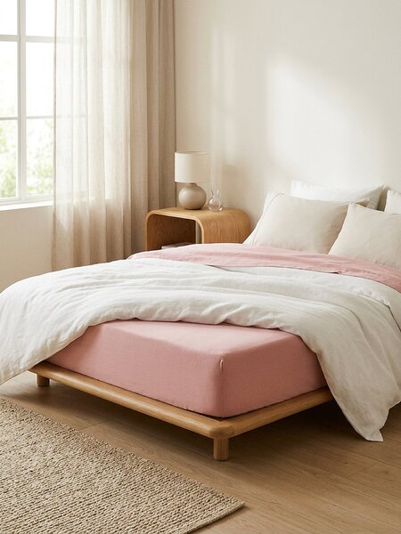 Sinsay - BEDSHEET - pasztellpink