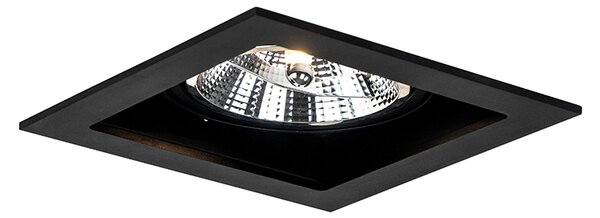 Modern beépített reflektor fekete 18 cm állítható - Artemis 111