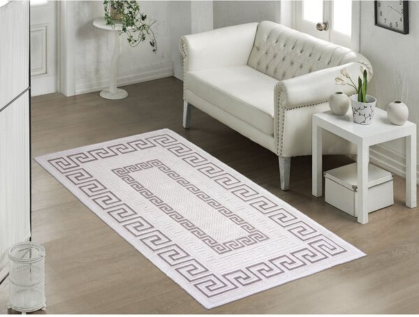Versace szürkésbézs pamutszőnyeg, 60 x 90 cm - Vitaus