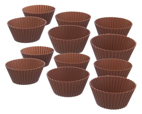 Szilikon muffin sütőforma szett 12 db-os ø 5,5 cm – Orion
