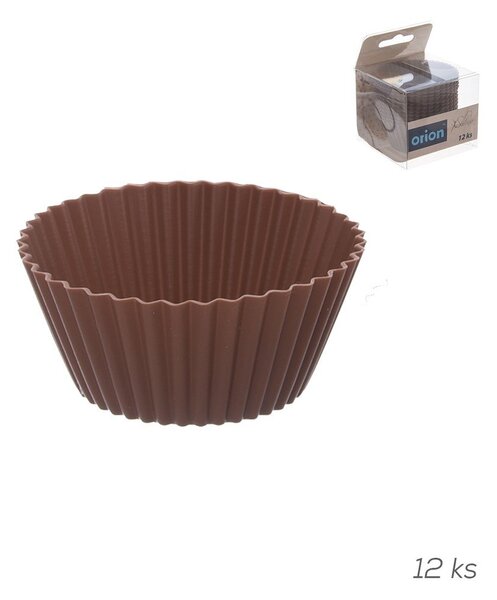 Szilikon muffin sütőforma szett 12 db-os ø 5,5 cm – Orion
